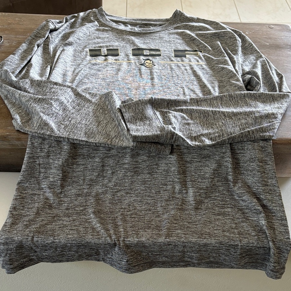 Colosseum UCF Gray Long Sleeve Tee NWT